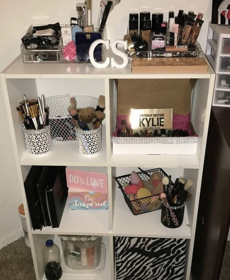 makeup organization ideas