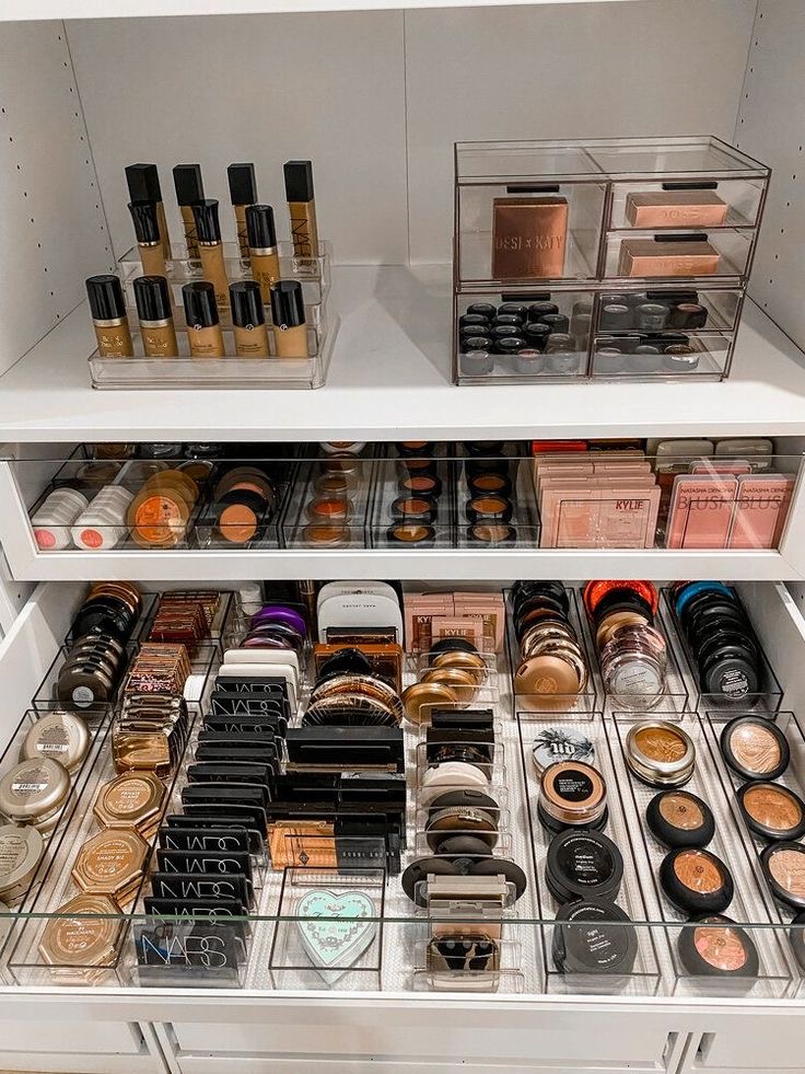 makeup organization ideas