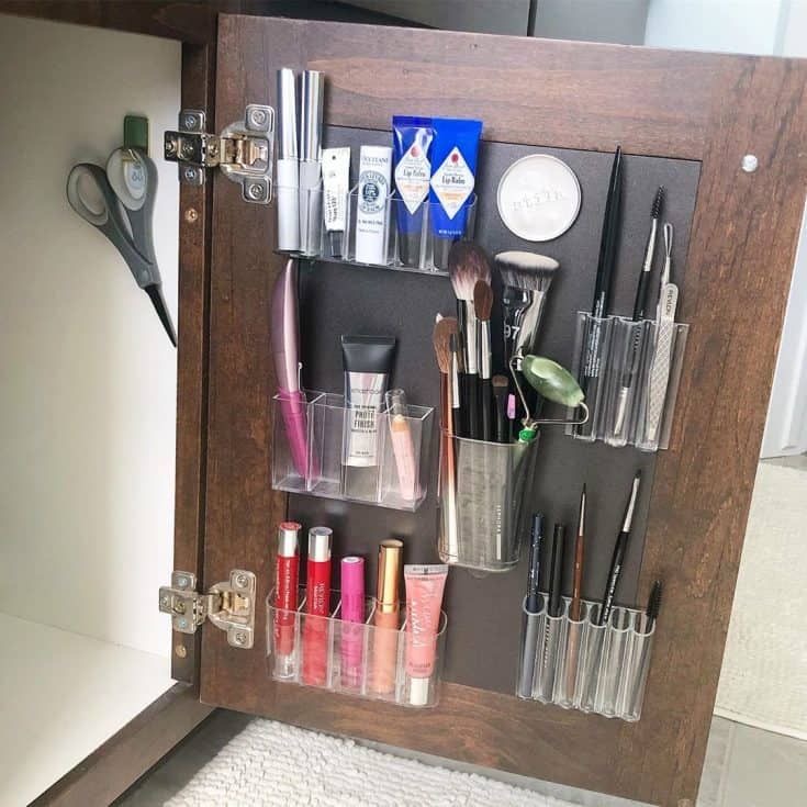 makeup organization ideas