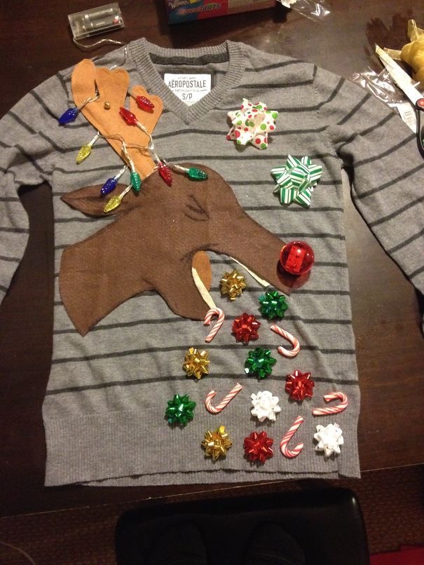 DIY UGLY CHRISTMAS SWEATER IDEAS