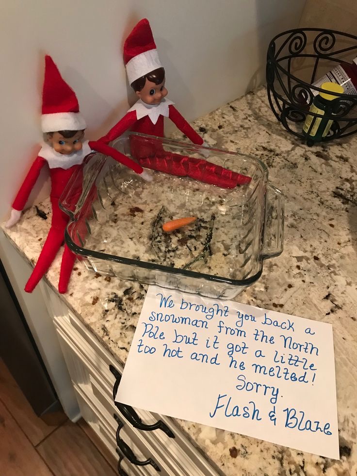 LAST-MINUTE ELF ON THE SHELF IDEAS