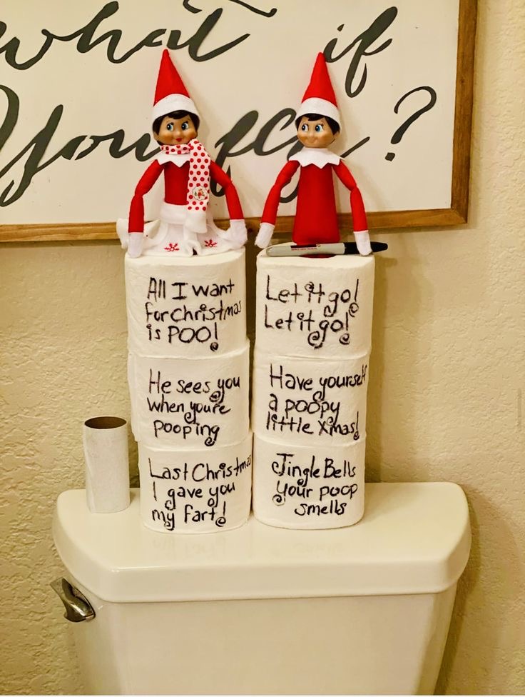 LAST-MINUTE ELF ON THE SHELF IDEAS