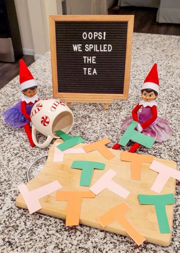 LAST-MINUTE ELF ON THE SHELF IDEAS