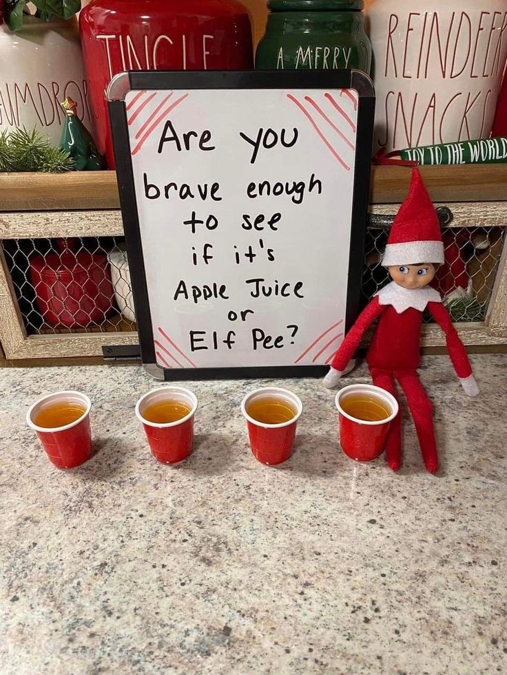 LAST-MINUTE ELF ON THE SHELF IDEAS