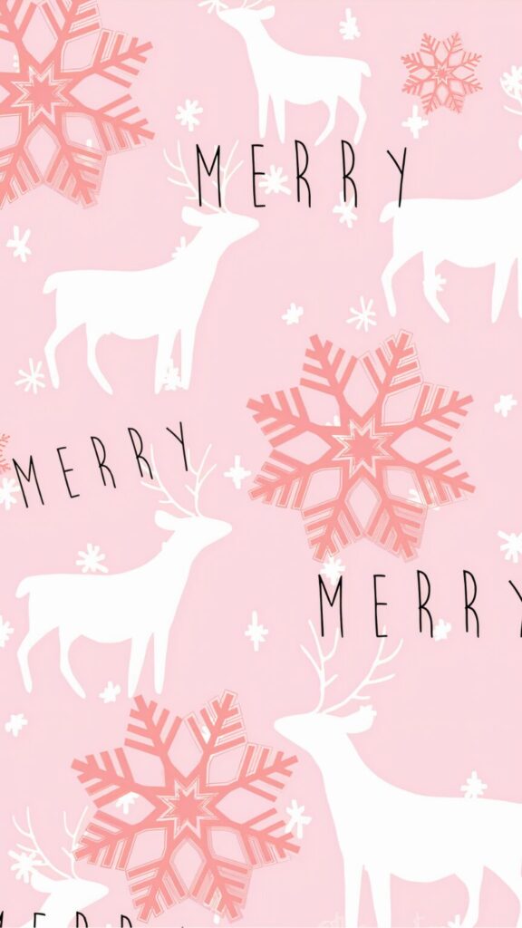 pink Christmas backgrounds