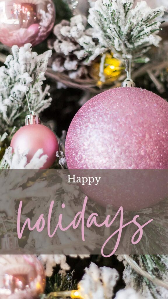 pink Christmas backgrounds