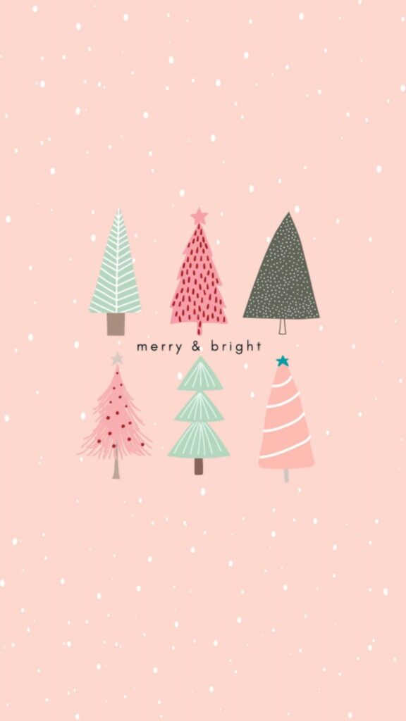 pink Christmas backgrounds