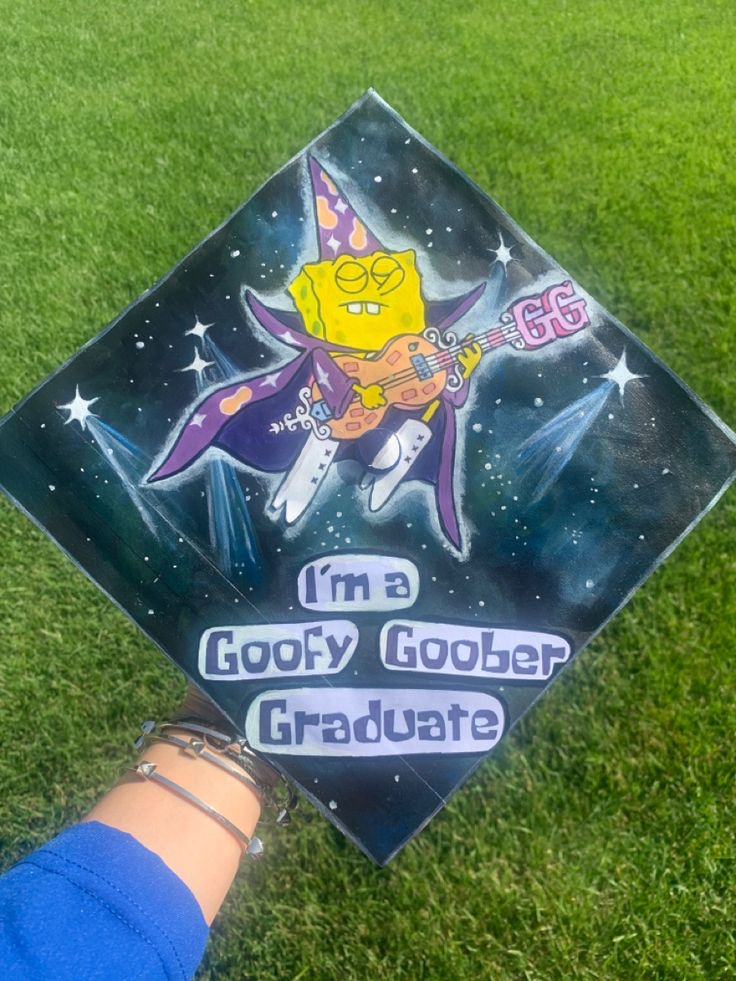 SPONGEBOB GRADUATION CAP DESIGNS