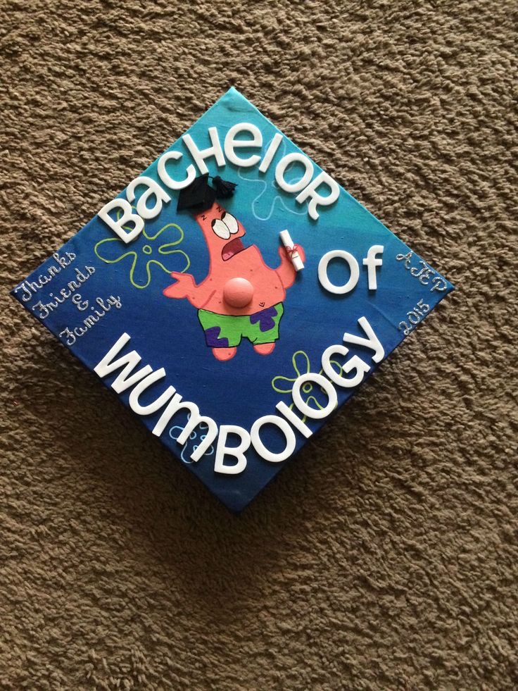 SPONGEBOB GRADUATION CAP DESIGNS