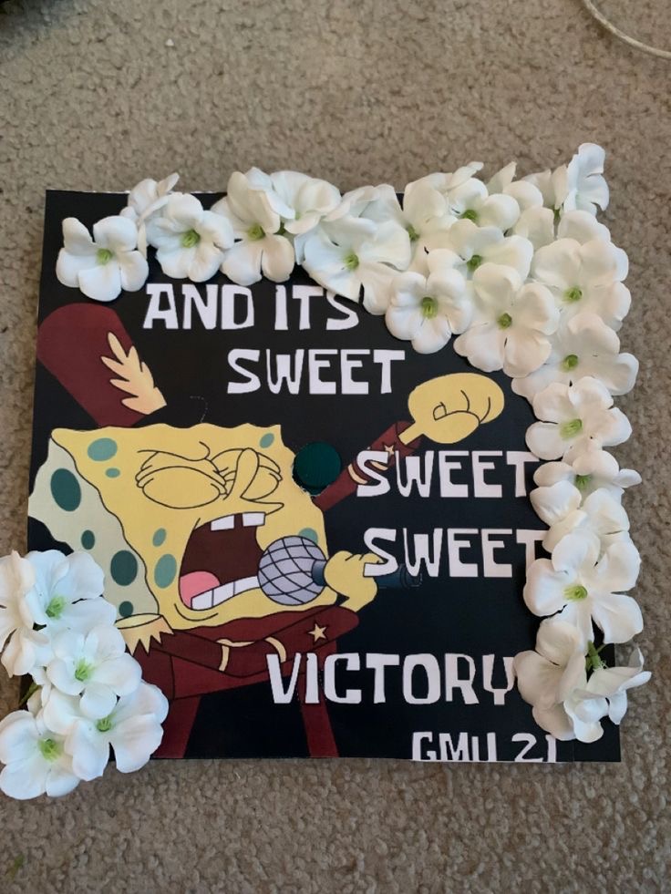 SPONGEBOB GRADUATION CAP DESIGNS