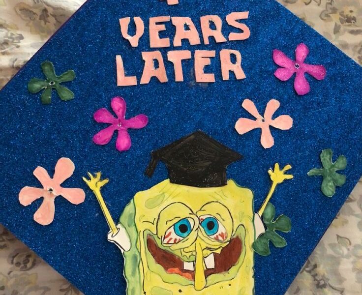 38 HILARIOUS SPONGEBOB GRADUATION CAP DESIGNS