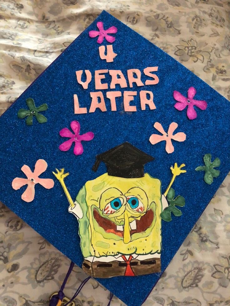 SPONGEBOB GRADUATION CAP DESIGNS