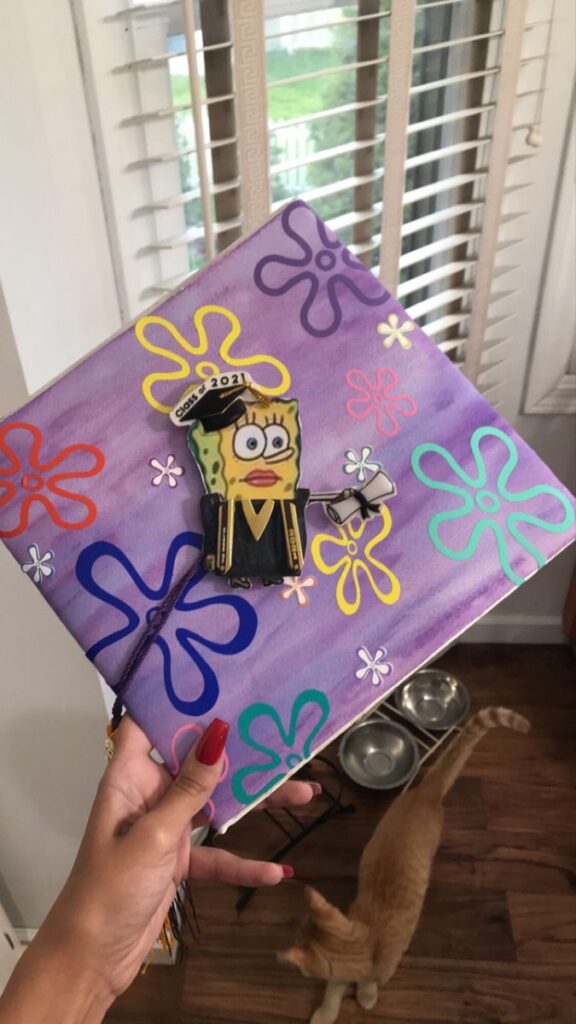 SPONGEBOB GRADUATION CAP DESIGNS