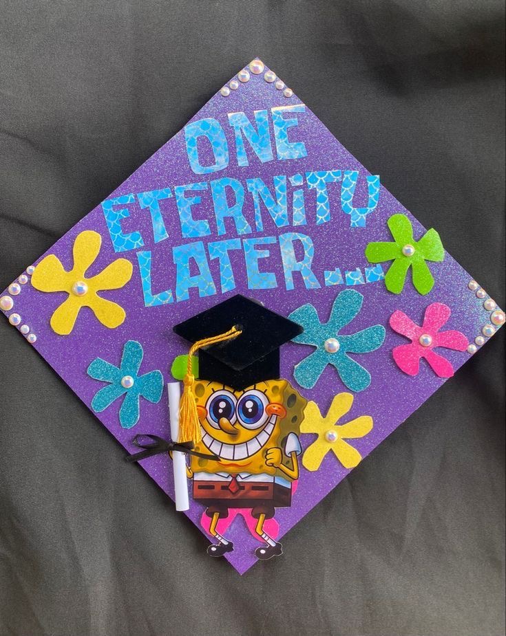 SPONGEBOB GRADUATION CAP DESIGNS