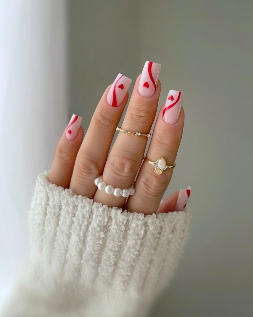 VALENTINES NAILS IDEAS