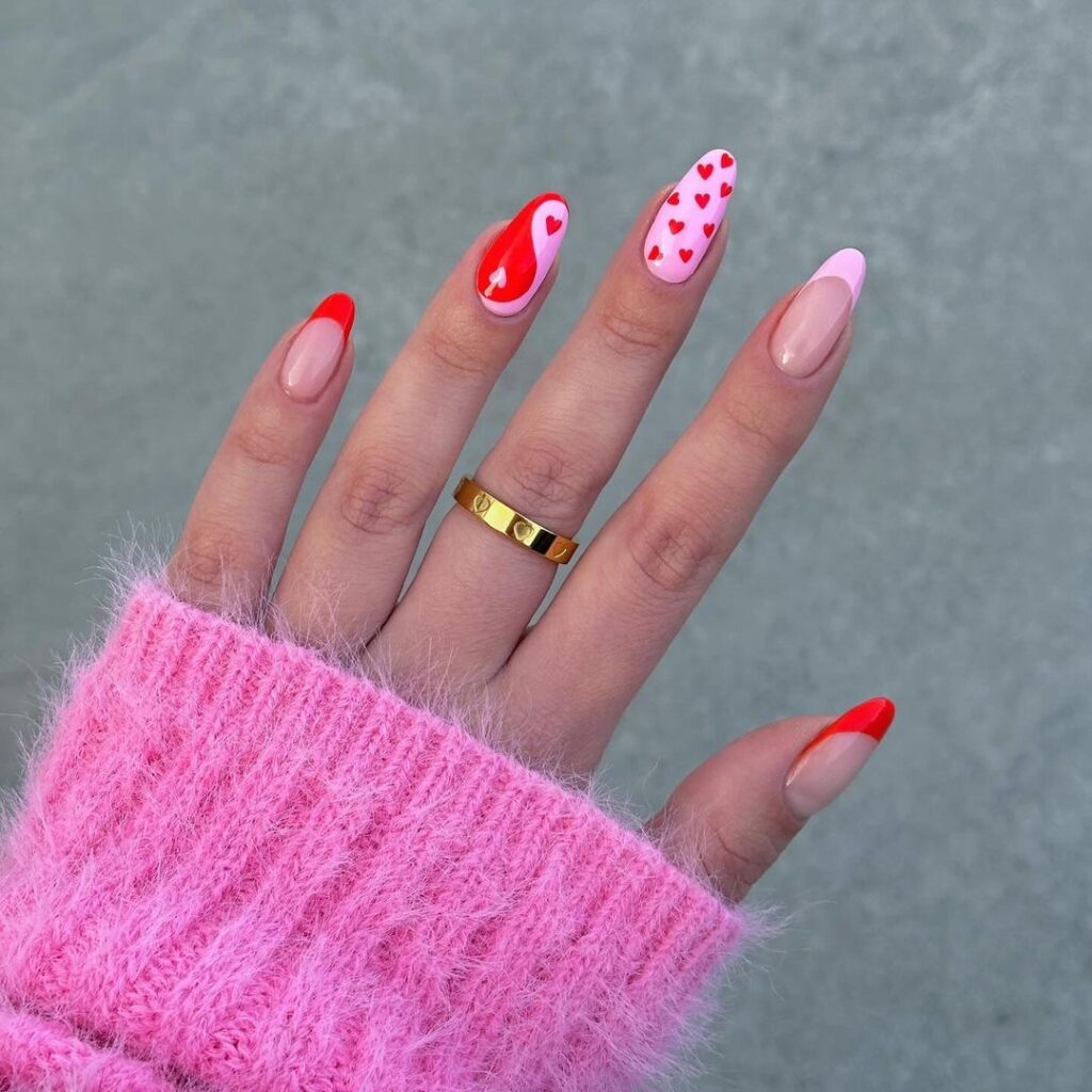 VALENTINES NAILS IDEAS