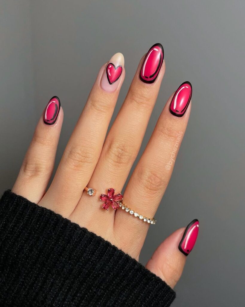 VALENTINES NAILS IDEAS