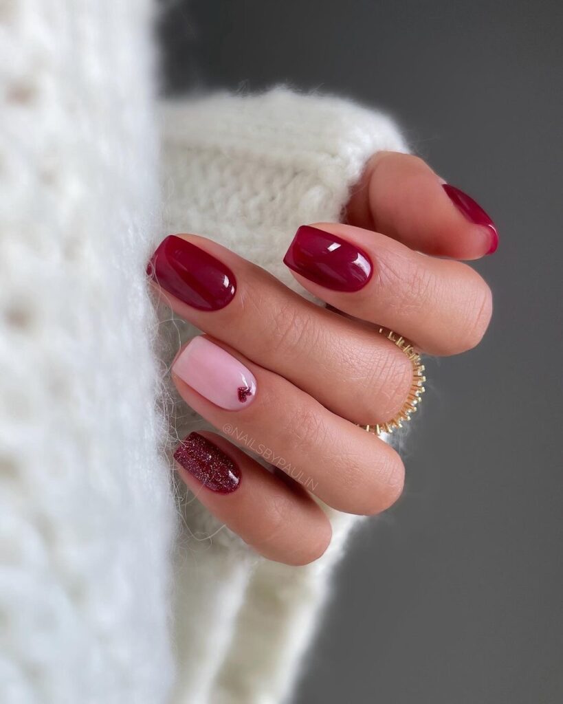 VALENTINES NAILS IDEAS