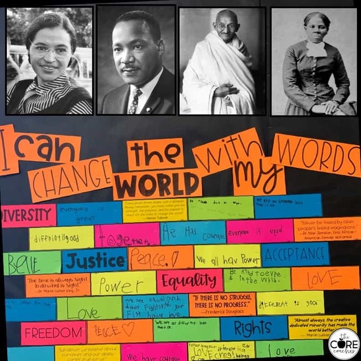 BLACK HISTORY MONTH BULLETIN BOARD DEAS