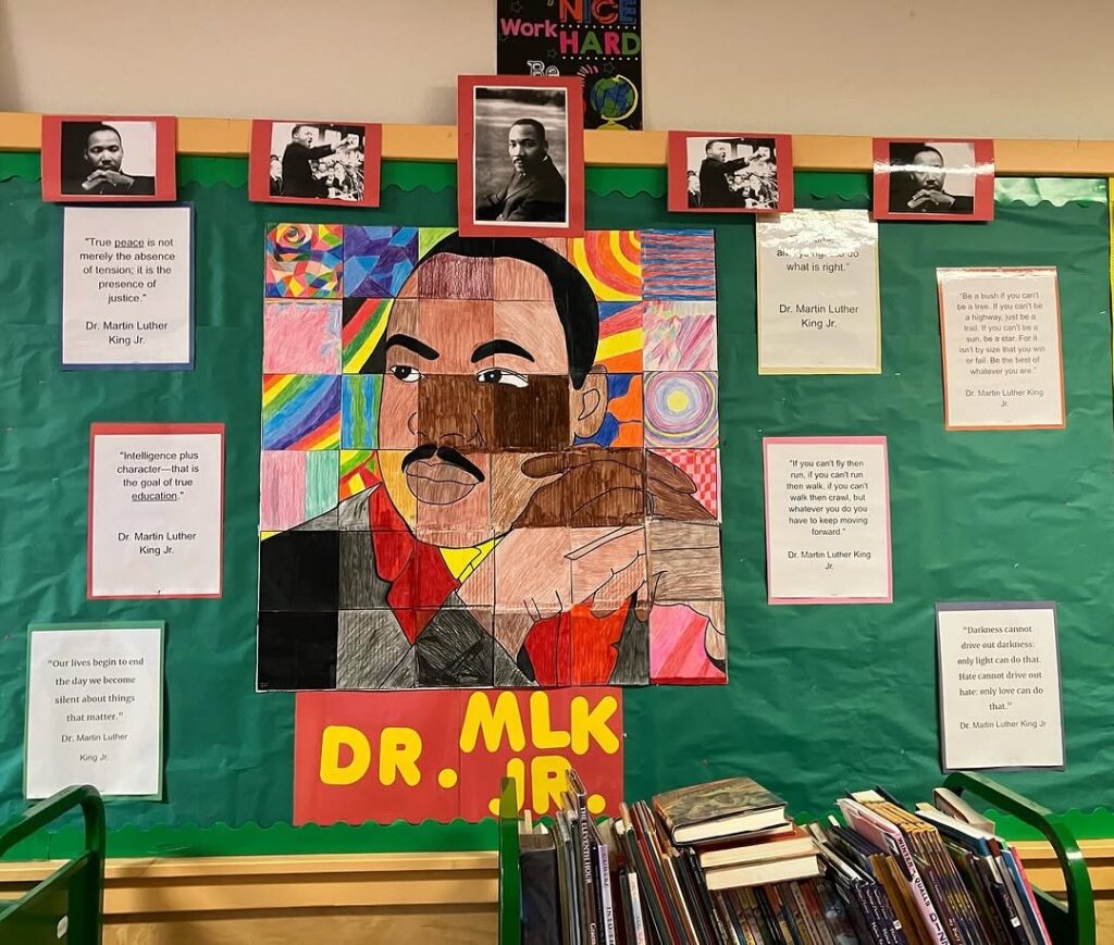 BLACK HISTORY MONTH BULLETIN BOARD DEAS