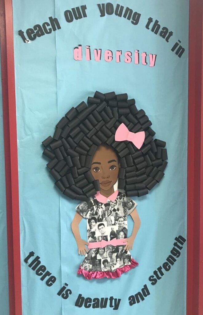 BLACK HISTORY MONTH DOOR DECORATIONS