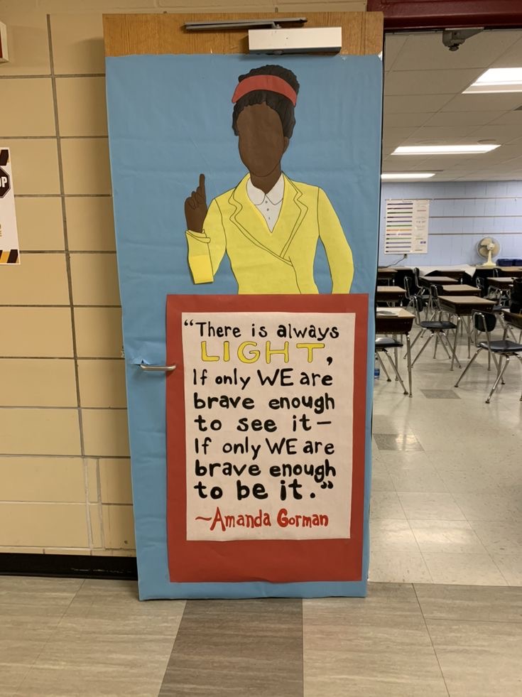 BLACK HISTORY MONTH DOOR DECORATIONS