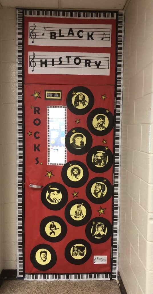 BLACK HISTORY MONTH DOOR DECORATIONS