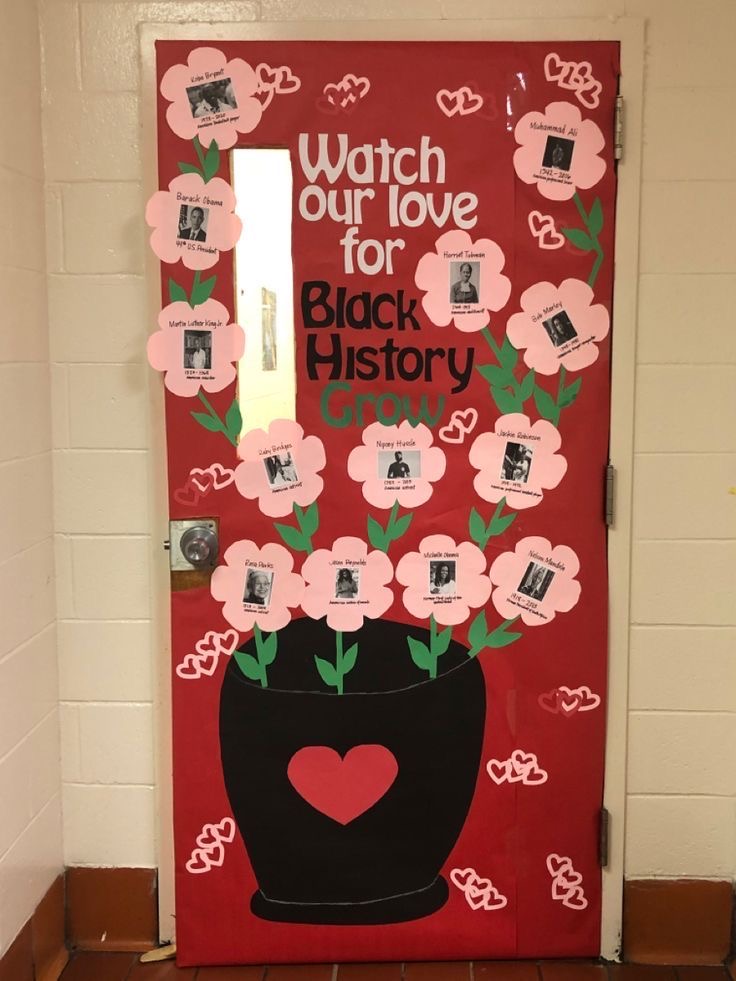 BLACK HISTORY MONTH DOOR DECORATIONS