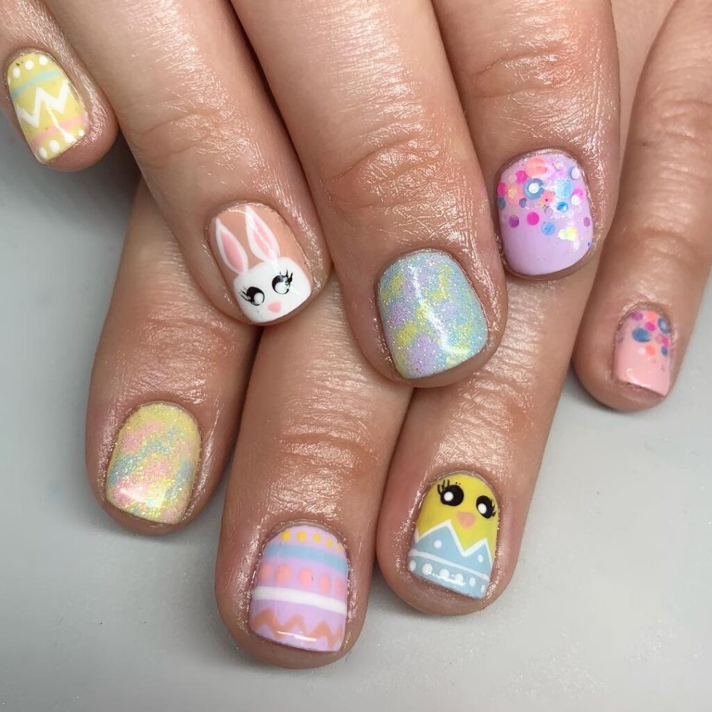 Easter nails