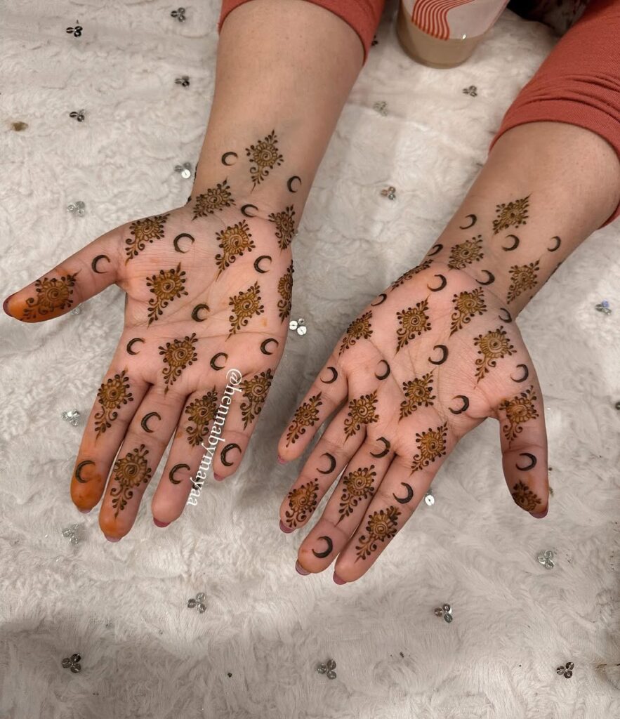 SIMPLE MEHNDI DESIGNS