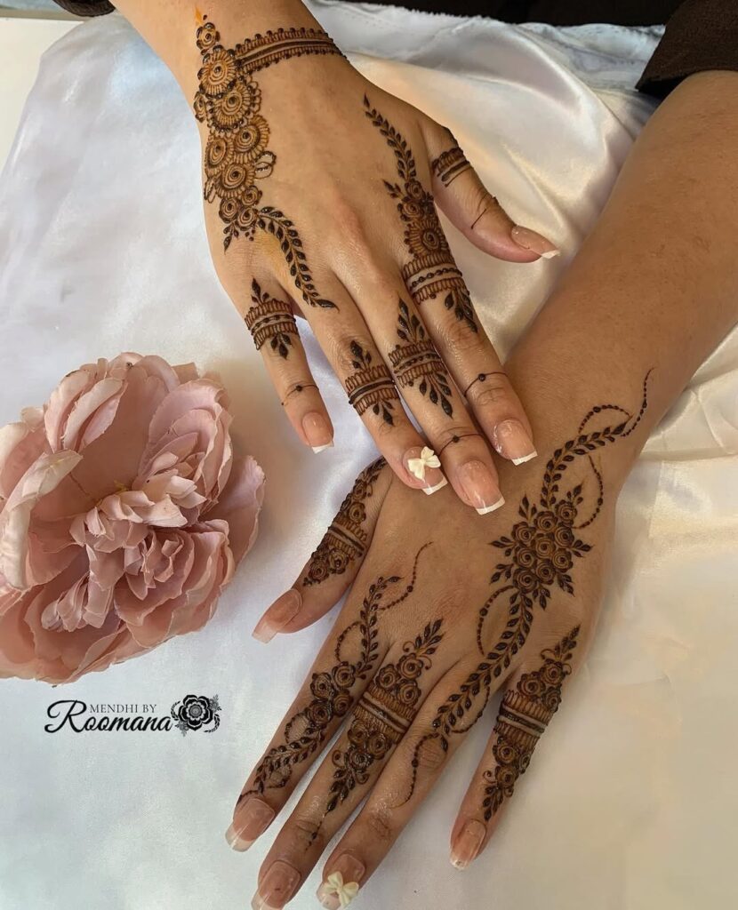 SIMPLE MEHNDI DESIGNS