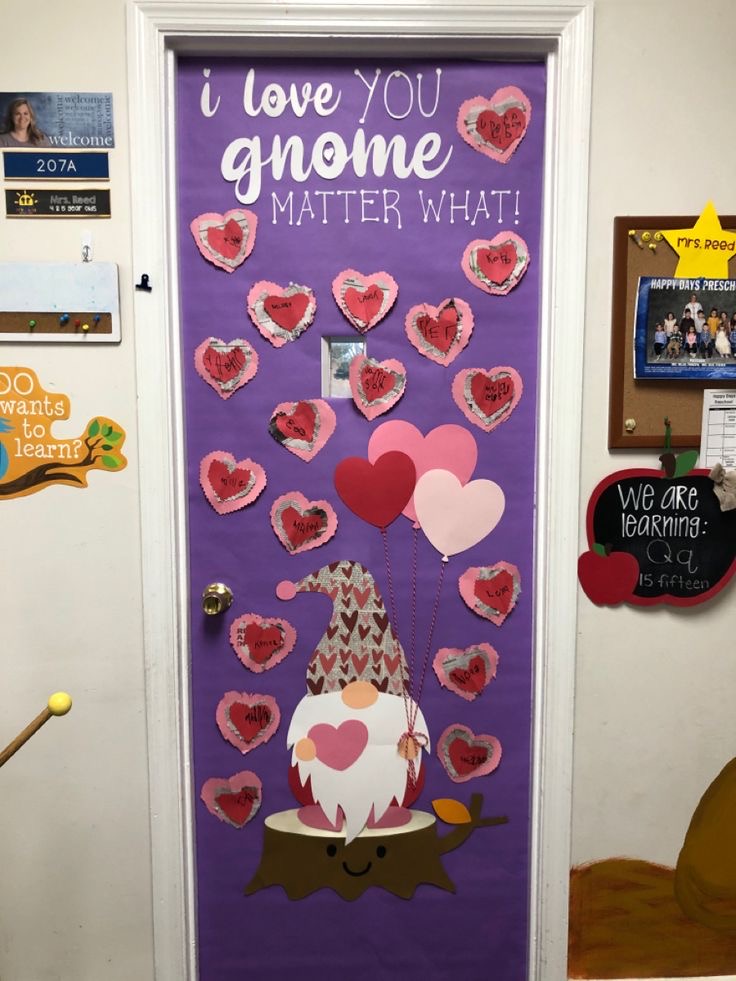 Valentines door decorating ideas