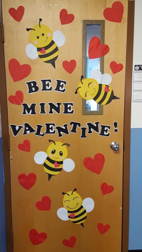 Valentines door decorating ideas