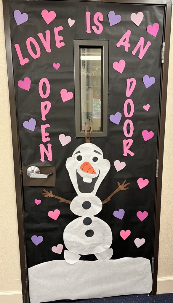 Valentines door decorating ideas