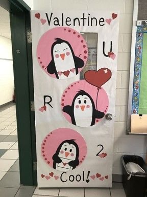 Valentines door decorating ideas