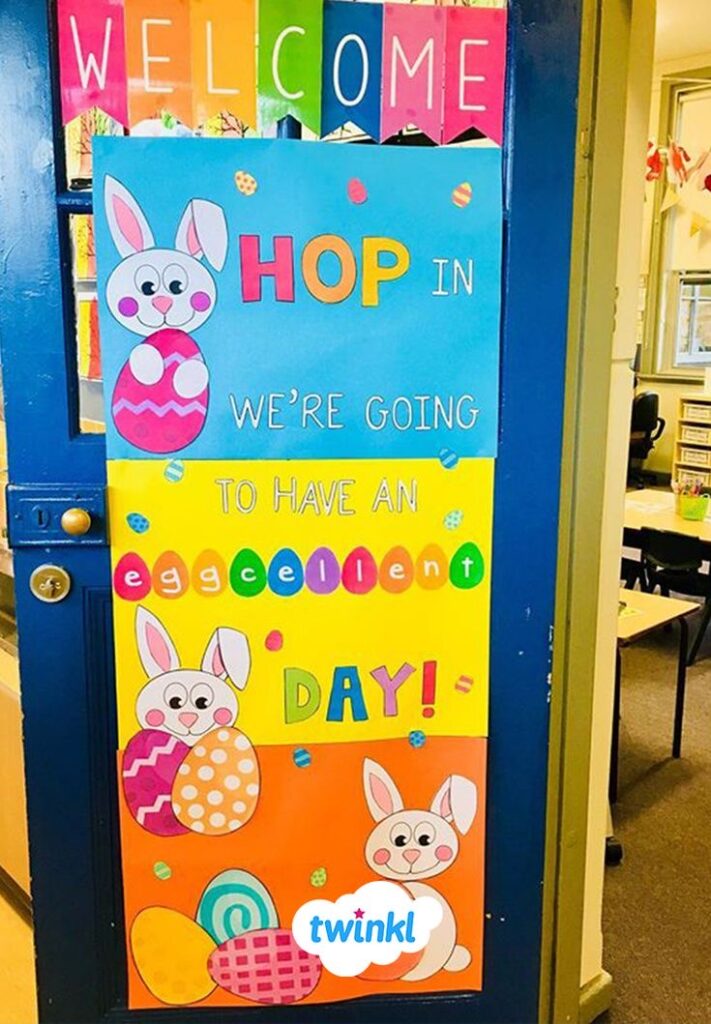 EASTER DOOR DECORATIONS