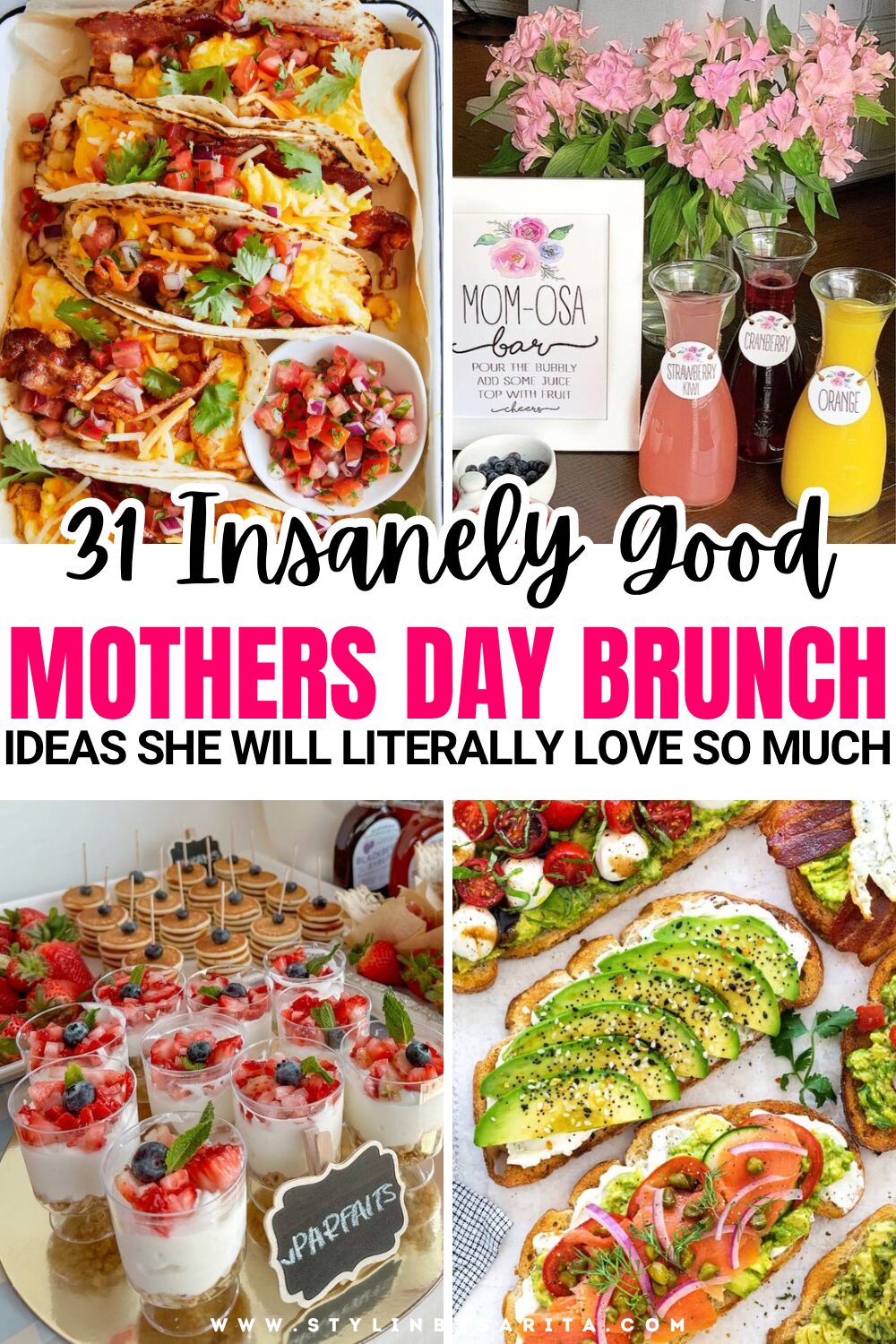 31 AMAZING MOTHERS DAY BRUNCH IDEAS SHE'LL LOVE - Stylin by Sarita