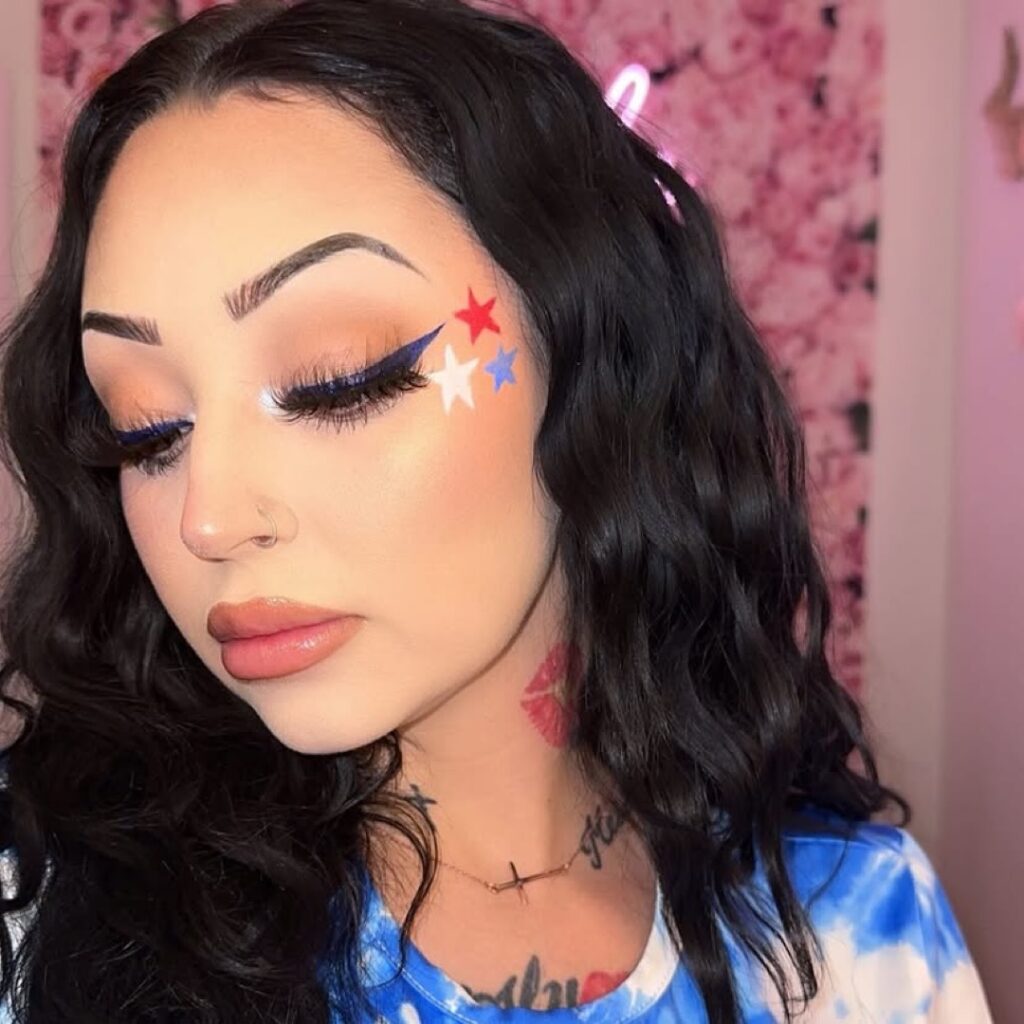 4TH OF JULY MAKEUP IDEAS