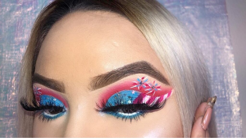 4TH OF JULY MAKEUP IDEAS