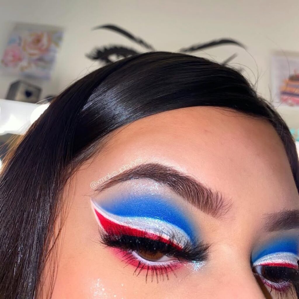 4TH OF JULY MAKEUP IDEAS
