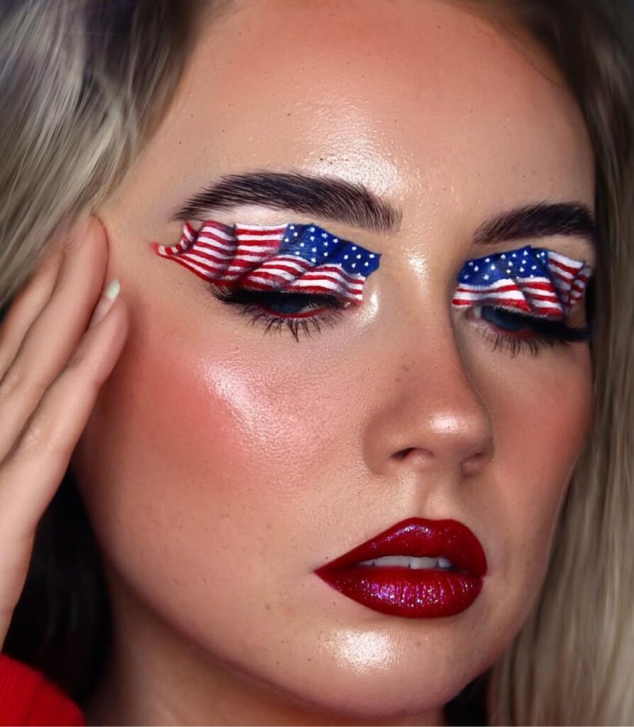 4TH OF JULY MAKEUP IDEAS