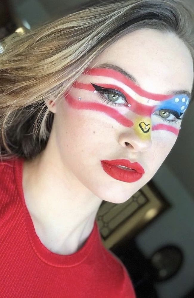 4TH OF JULY MAKEUP IDEAS