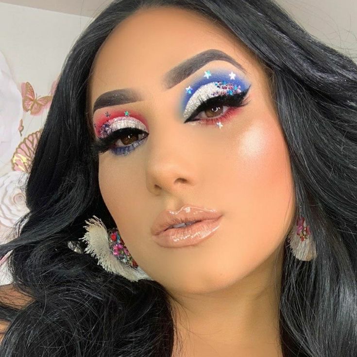 4TH OF JULY MAKEUP IDEAS