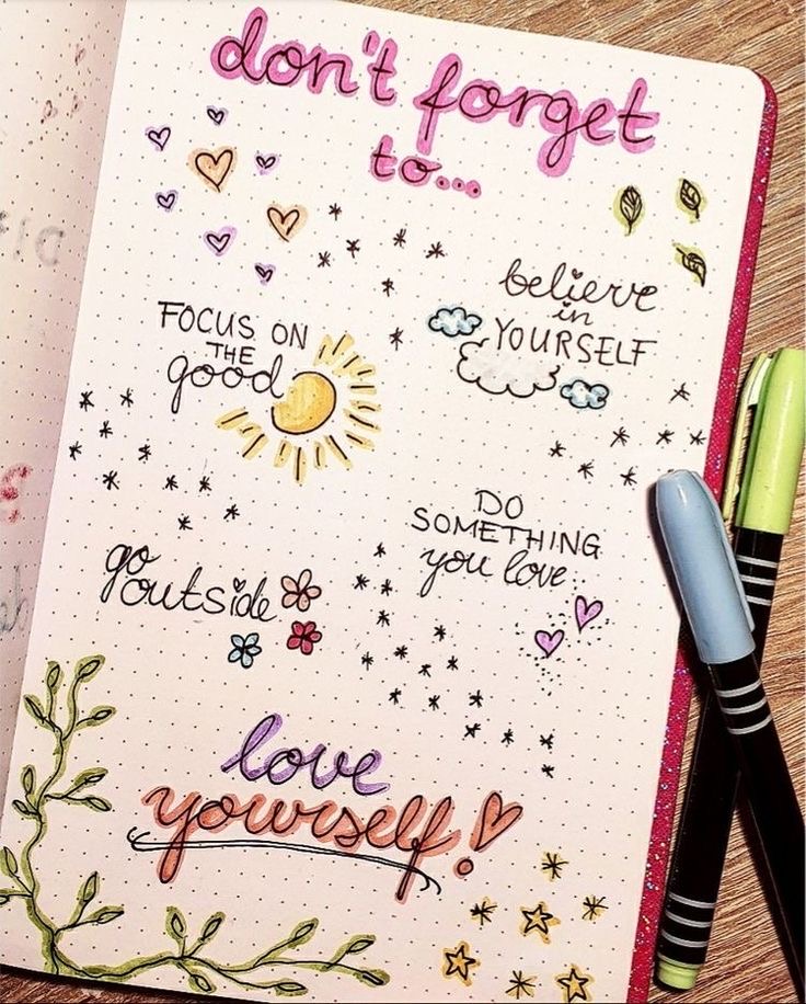 BULLET JOURNAL IDEAS FOR JULY