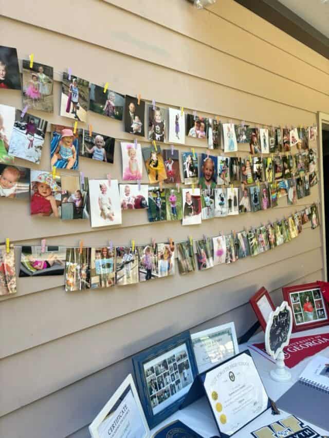 Graduation Library Display 30 CREATIVE GRADUATION PICTURE DISPLAY IDEAS - Stylin by Sarita