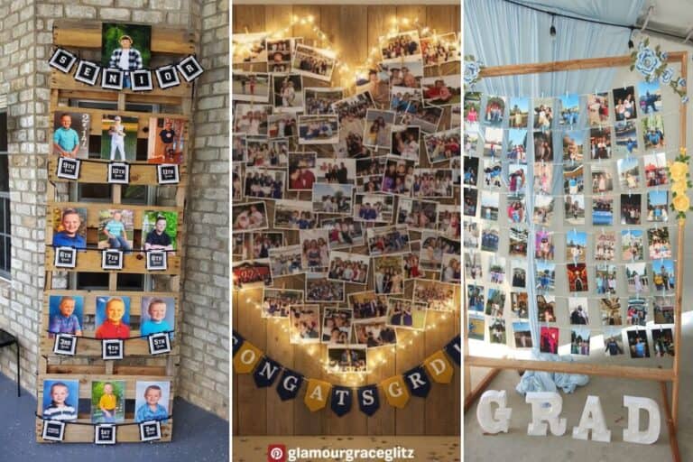 30 CREATIVE GRADUATION PICTURE DISPLAY IDEAS - Stylin by Sarita