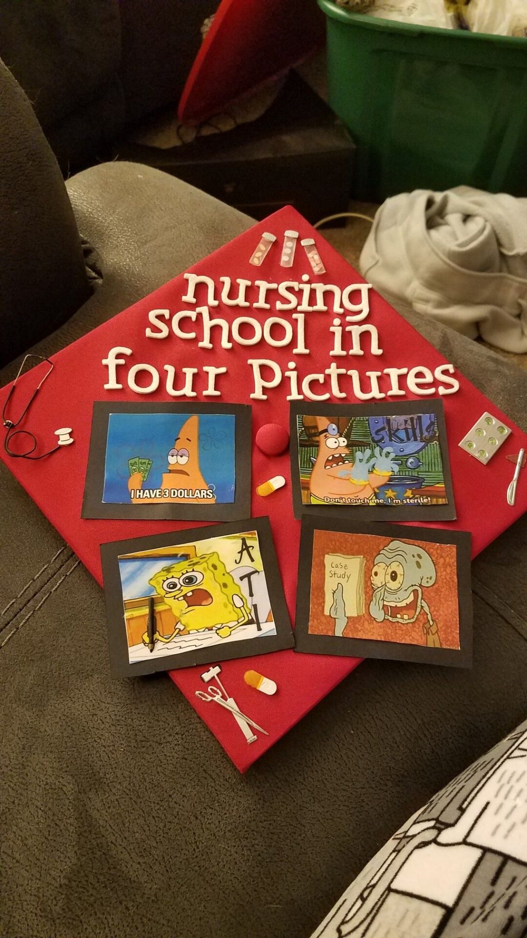 35 CRAZY-CUTE NURSING GRADUATION CAP IDEAS